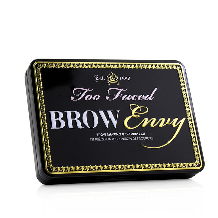Too Faced Brow Envy Shaping & Defining Kit : (1x Setting Wax, 1x Highlighter, 2x Brow Powders, 1x Tweezer, 1x Angled Brush, 1x Spooley) 3.6g/0.12ozProduct Thumbnail