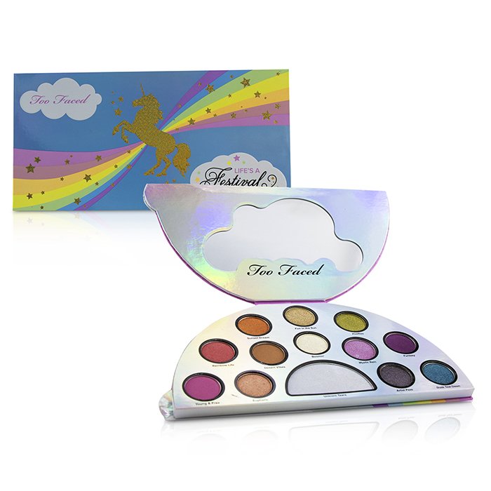 Too Faced Life's A Festival Ethereal Eye Shadow & Highlighting Palette 12.6g/0.47ozProduct Thumbnail