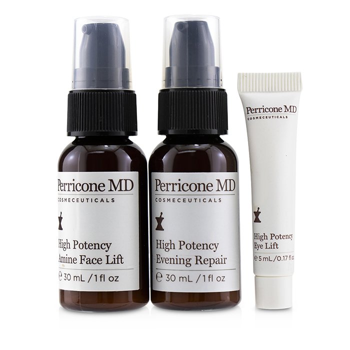 Perricone MD Zestaw High Potency Prescription Kit: Evening Repair 30ml + Amine Face Lift 30ml + Eye Lift 5ml 3pcsProduct Thumbnail