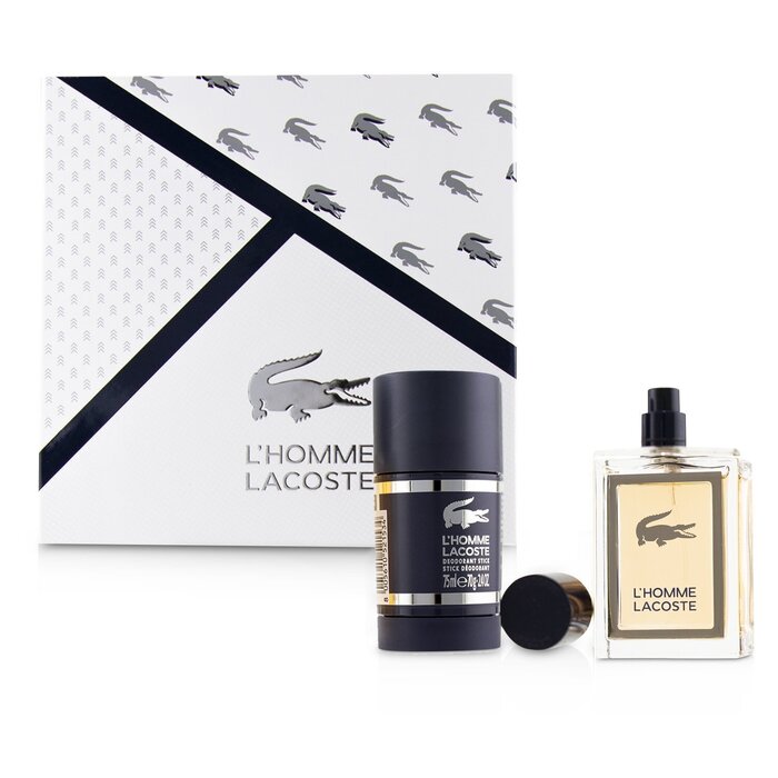 Lacoste L'Homme Coffret: Eau De Toilette Spray 50ml/1.6oz + Desodorante en Barra 75ml/2.4oz  2pcsProduct Thumbnail