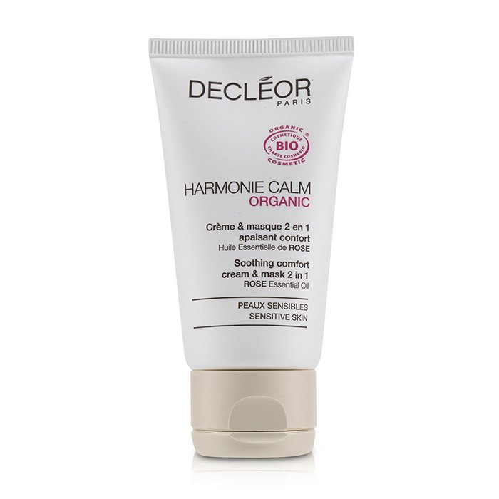 Decleor 思妍麗 2合1舒緩面膜霜-敏感肌膚適用Harmonie Calm Organic Soothing Comfort Cream & Mask 2 In 1 50ml/1.8ozProduct Thumbnail