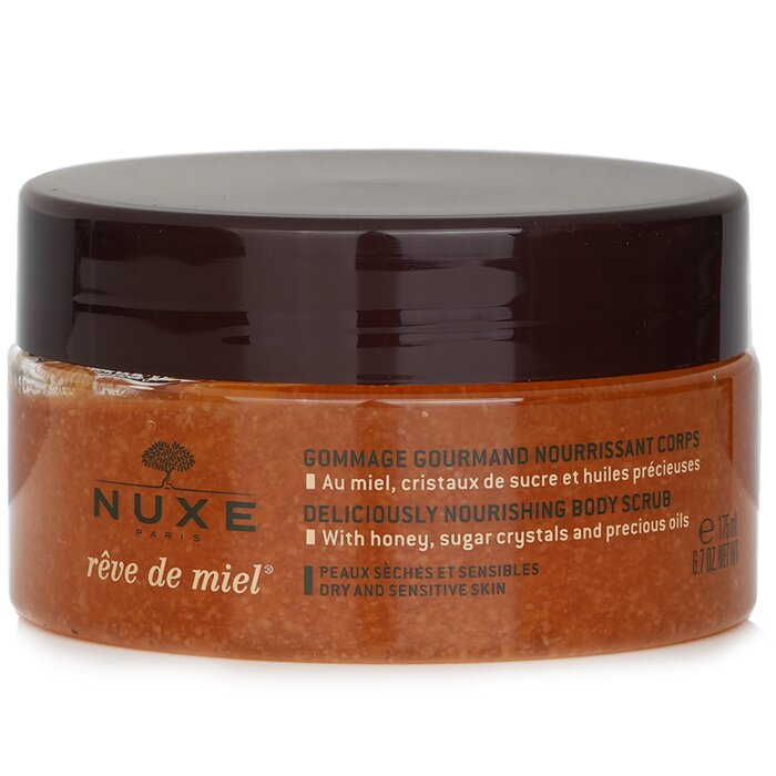 Nuxe Reve De Miel Deliciously Nourishing Body Scrub - For Dry & Sensitive Skin סקראב גוף מזין עבור עור יבש ורגיש 175ml/6.7ozProduct Thumbnail