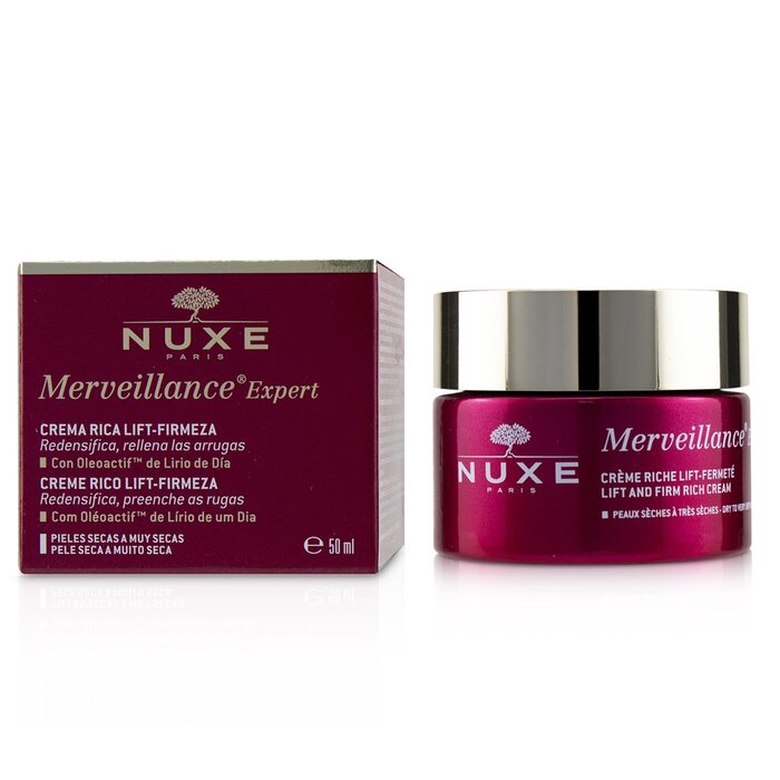 Nuxe 黎可詩 魅力凝肌專業抗皺豐盈乳霜(乾燥肌膚適用)Merveillance Expert Anti-Wrinkle Rich Cream 50ml/1.7ozProduct Thumbnail