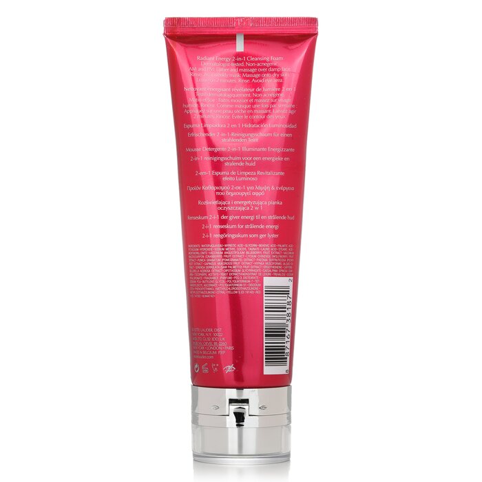 Estee Lauder Nutritious Super-Pomegranate Radiant Energy 2-In-1 Cleansing Foam קלינסר קצף  125ml/4.2ozProduct Thumbnail