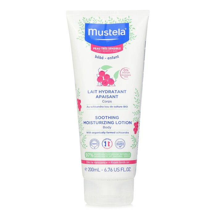 Mustela Soothing Moisturizing Lotion - For Very Sensitive Skin 200ml/6.76ozProduct Thumbnail