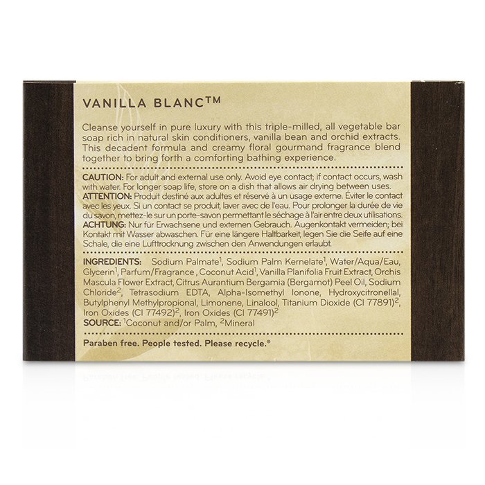 Thymes Vanilla Blanc Luxurious סבון אמבט 170g/6ozProduct Thumbnail