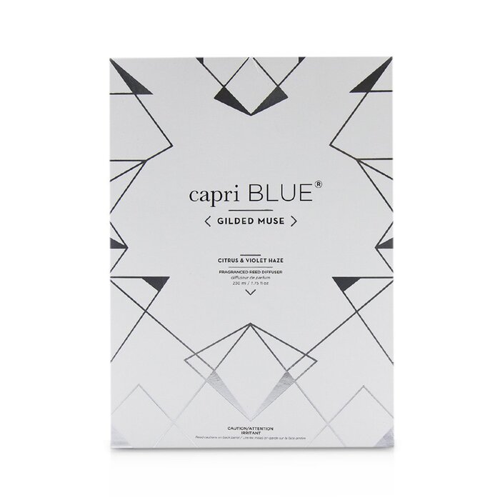 카프리 블루 Capri Blue 길디드 뮤즈 리드 디퓨저 - 시트러스 앤 바이올렛 헤이즈 230ml/7.75ozProduct Thumbnail