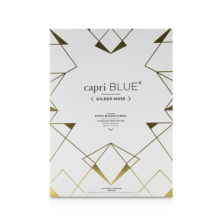 Capri Blue 镀金缪斯藤条香薰 - 异域花朵与罗勒 230ml/7.75ozProduct Thumbnail