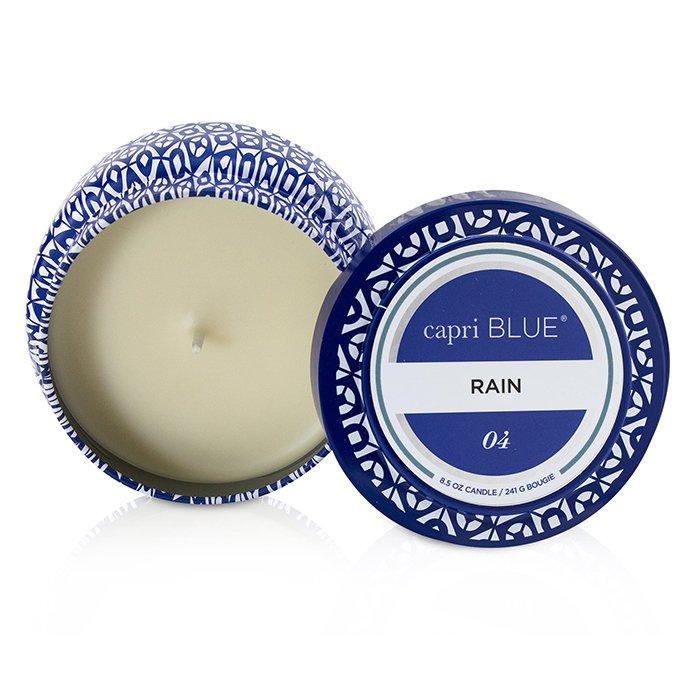 Capri Blue شمع Printed Travel Tin Candle - Rain 241g/8.5ozProduct Thumbnail