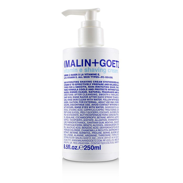 MALIN+GOETZ Vitamin E Shaving Cream 250ml/8.5ozProduct Thumbnail