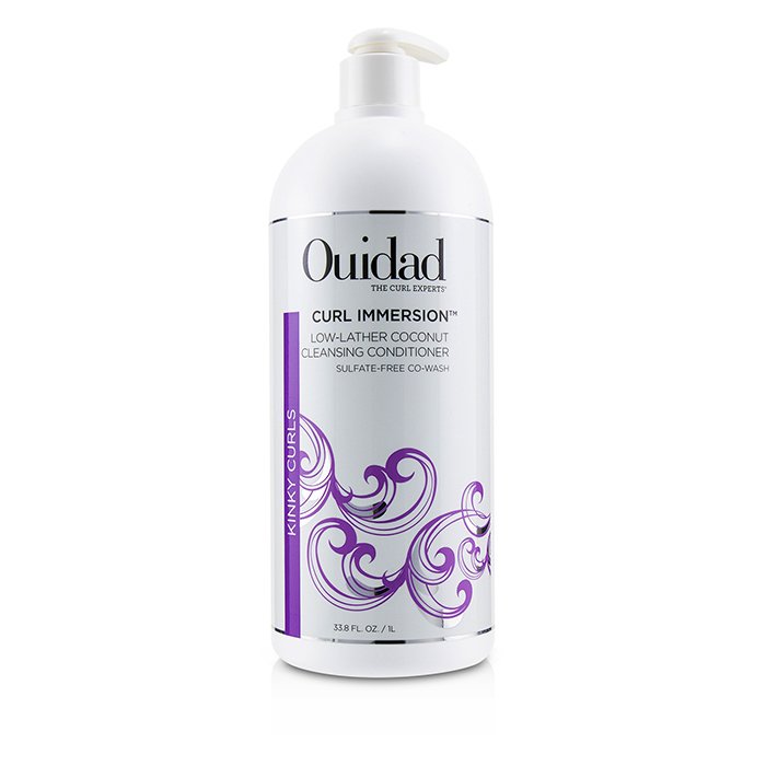Ouidad Curl Immersion Low-Lather Coconut Cleansing Conditioner (Kinky Curls) מרכך 1000ml/33.8ozProduct Thumbnail