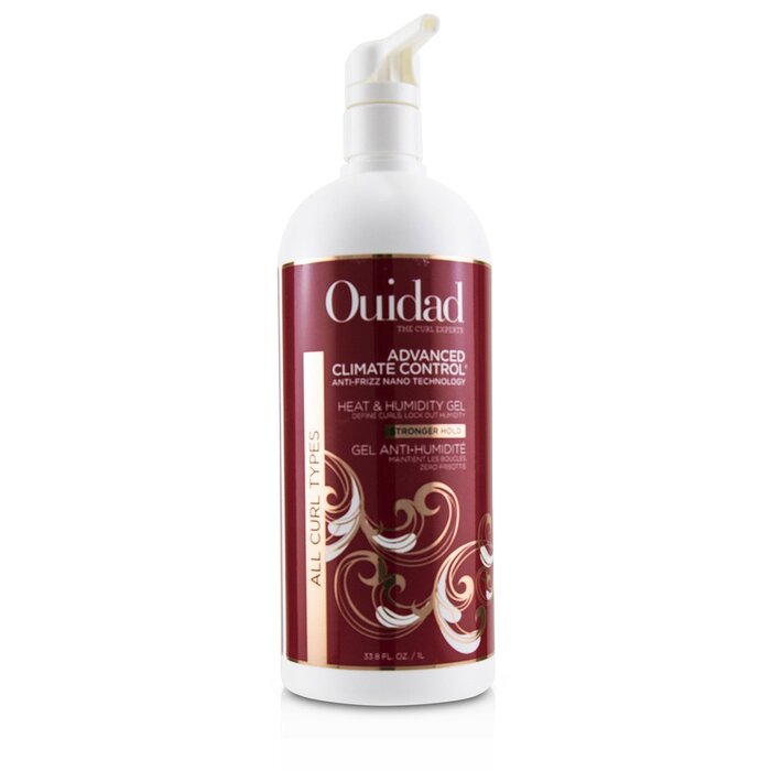 Ouidad Advanced Climate Control Heat & Humidity Gel (All Curl Types - Stronger Hold) ג'ל עם אחיזה יציבה עבור כל סוגי התלתלים 1000ml/33.8ozProduct Thumbnail