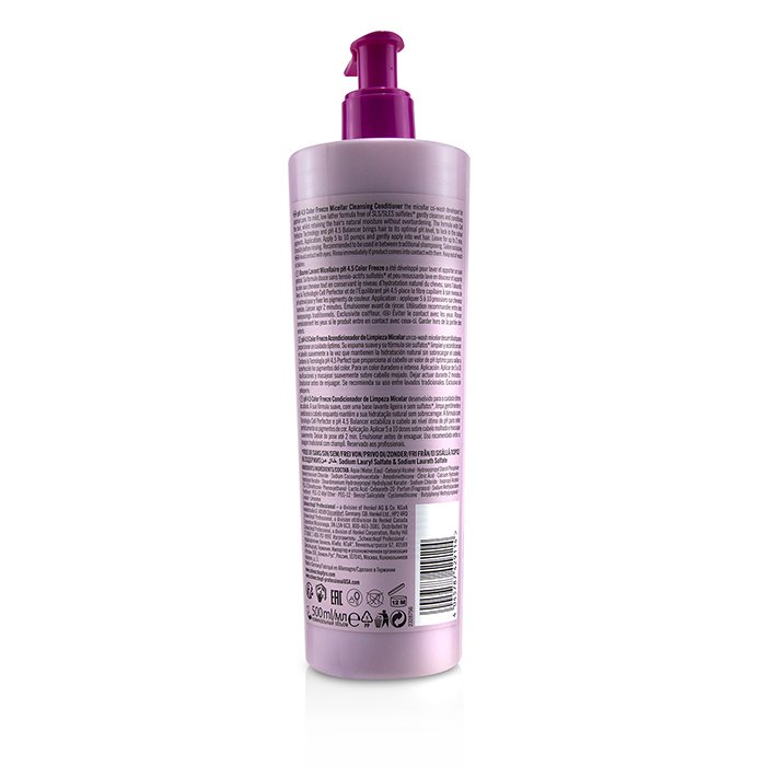 Schwarzkopf BC Bonacure pH 4.5 Color Freeze Micellar Cleansing Conditioner (For Coloured Hair) מרכך מיסלרי עבור שיער צבוע 500ml/16.9ozProduct Thumbnail