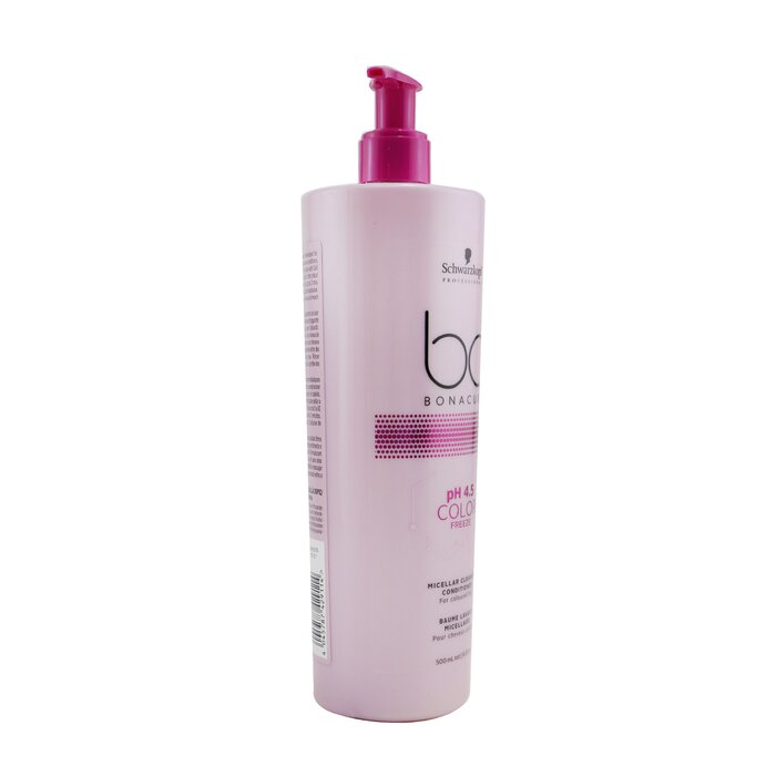 Schwarzkopf BC Bonacure pH 4.5 Color Freeze Micellar Cleansing Conditioner (For farget hår) 500ml/16.9ozProduct Thumbnail