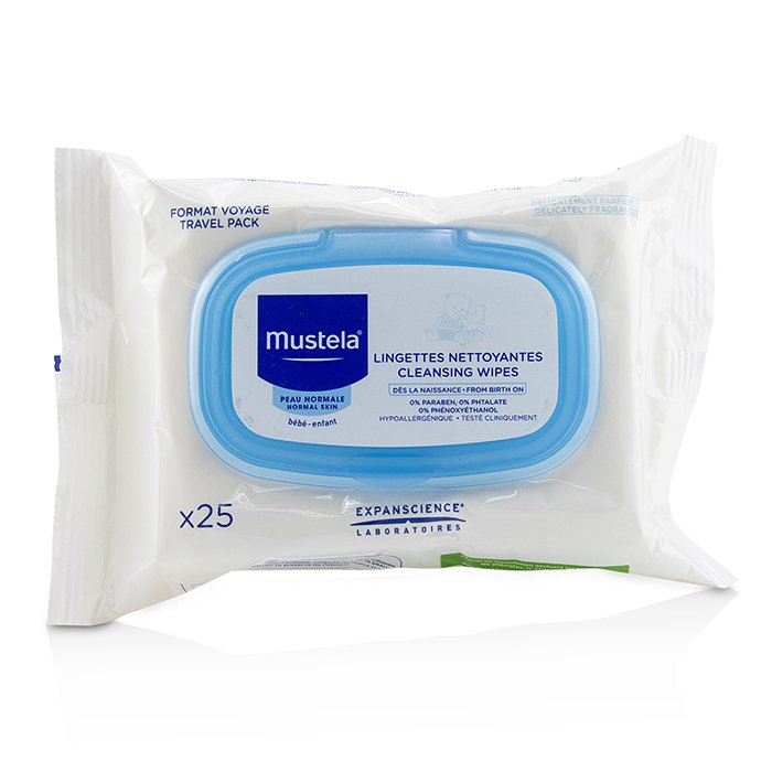 Mustela Facial Cleansing Cloths (Exp. Date 09/2019) 25clothsProduct Thumbnail