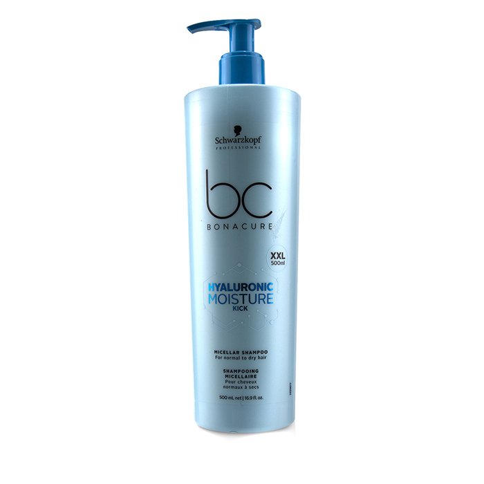 シュワルツコフ Schwarzkopf BC Bonacure Hyaluronic Moisture Kick Micellar Shampoo (For Normal to Dry Hair) 500ml/16.9ozProduct Thumbnail