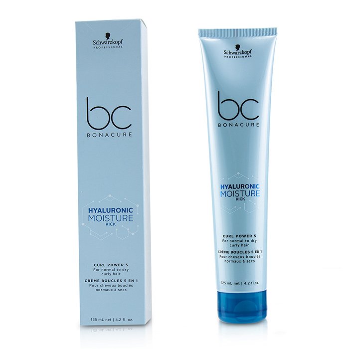 Schwarzkopf BC Bonacure Hyaluronic Moisture Kick Curl Power 5 (For Normal to Dry Curly Hair) 125ml/4.2ozProduct Thumbnail
