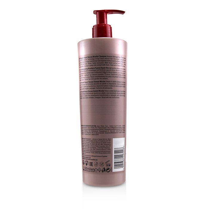 Schwarzkopf BC Bonacure Peptide Repair Rescue Micellar Shampoo (For fint til normalt skadet hår) 500ml/16.9ozProduct Thumbnail