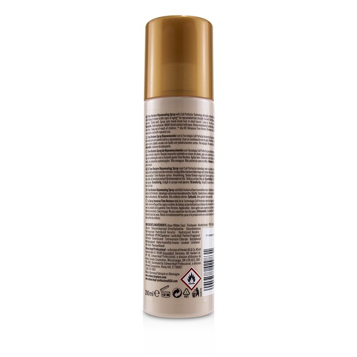Schwarzkopf BC Bonacure Q10+ Time Restore Rejuvenating Spray (For Mature and Fragile Hair) ספריי לחידוש שיער בוגר ושביר 200ml/6.7ozProduct Thumbnail