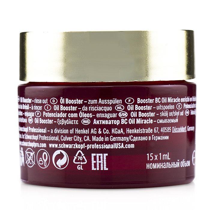 Schwarzkopf BC Bonacure Oil Miracle Refined Brazilnut Oil Booster (For All Hair Types) 15x1ml/0.5ozProduct Thumbnail