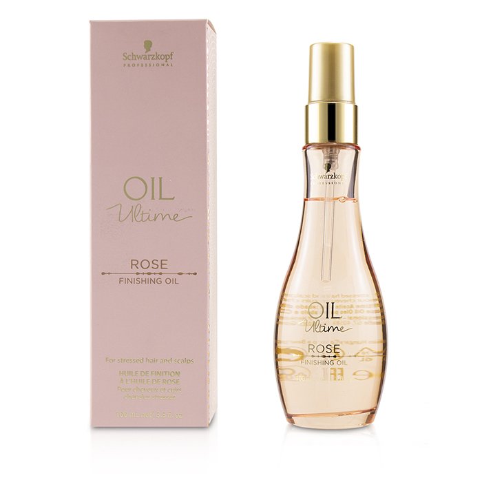 Schwarzkopf 施華蔻  Oil Ultime Rose Finishing Oil (For Stressed Hair and Scalps) 100ml/3.3ozProduct Thumbnail