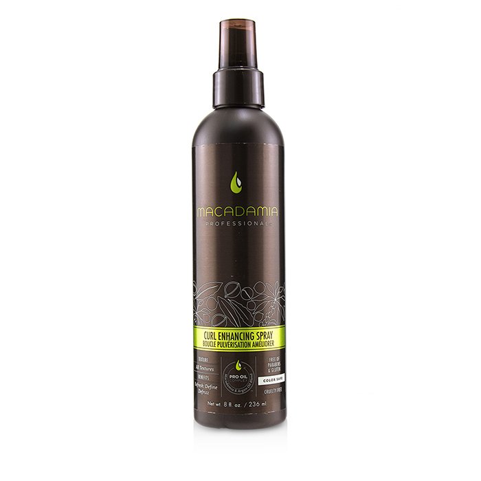 Macadamia Natural Oil سبراي احترافي معزز لخصلات الشعر المجعدة 236ml/8ozProduct Thumbnail