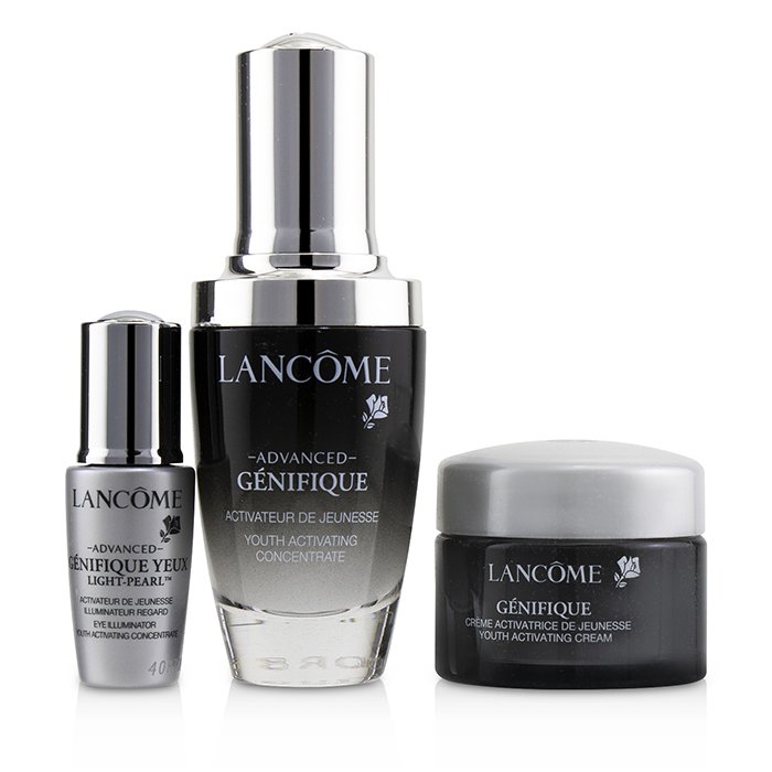 Lancome Genifique Your Youthful Radiance Set: Genifique Concentrate 30ml + Genifique Yeux Light-Pearl 5ml + Genifique Cream 15ml 3pcsProduct Thumbnail