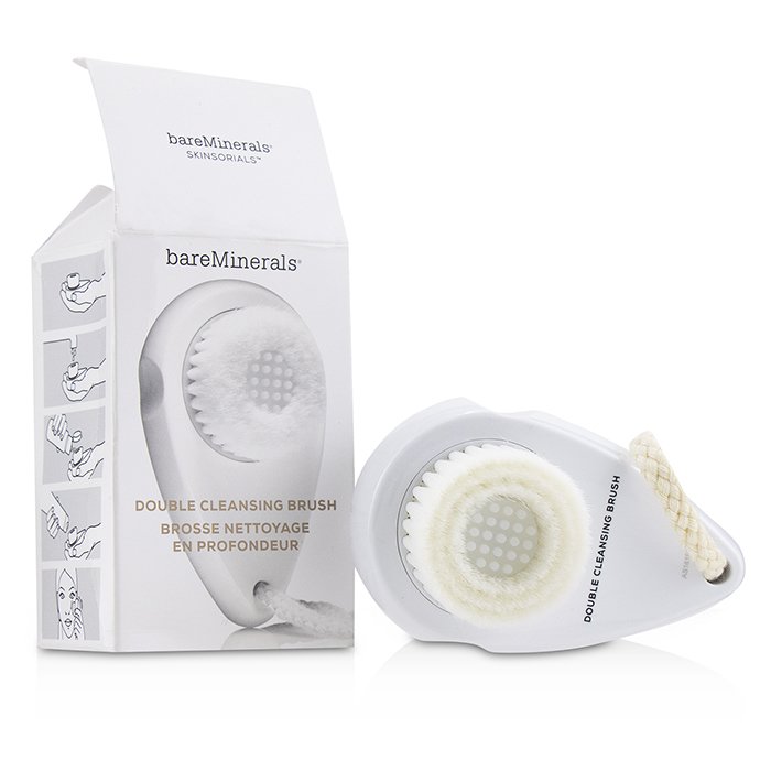 BareMinerals Double Cleansing Brush (Box Slightly Damaged) 1pcProduct Thumbnail