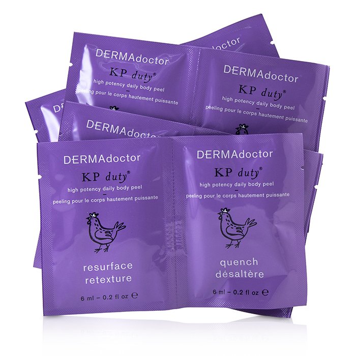 DERMAdoctor KP Duty High Potency Daily Body Peel (30x Resurface Treatments 6ml/2oz, 30x Quench Treatments 6ml/2oz) פילינג לגוף 30countsProduct Thumbnail