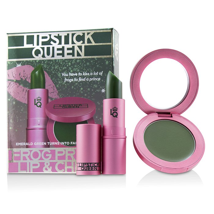 Lipstick Queen Frog Prince Lip & Cheek Set : (1x Lipstick , 1x Cream Blush) 2pcsProduct Thumbnail