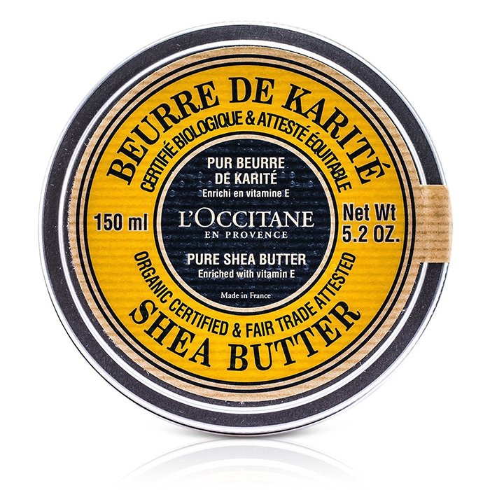 L'Occitane Organic Pure Shea Butter (Exp. Date 09/2019) 150ml/5.2ozProduct Thumbnail
