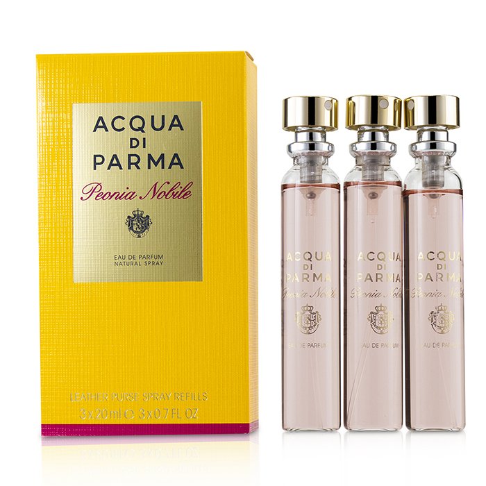 Acqua Di Parma Peonia Nobile Leather Purse Spray Repuesto Eau De Parfum 3x20ml/0.7ozProduct Thumbnail