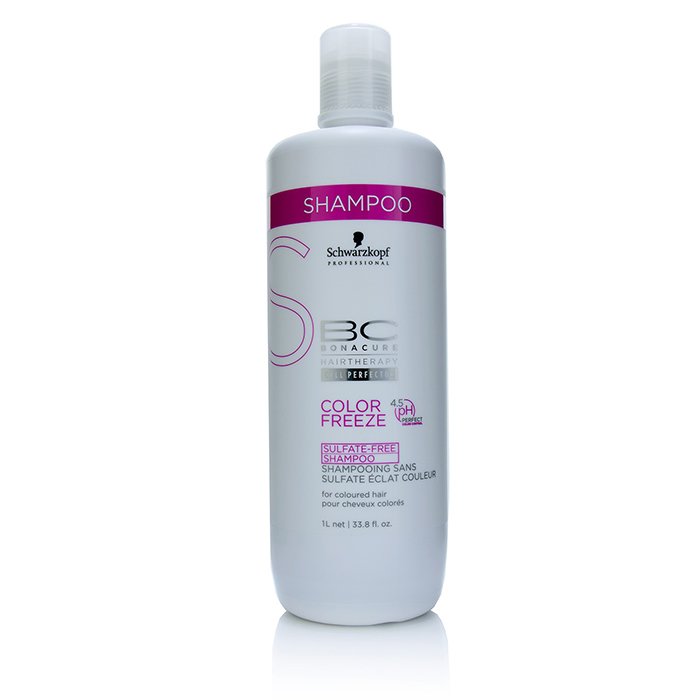 施华蔻  Schwarzkopf BC Color Freeze pH 4.5 Sulfate-Free Shampoo - For Coloured Hair (Exp. Date: 10/2019) 1000ml/33.8ozProduct Thumbnail