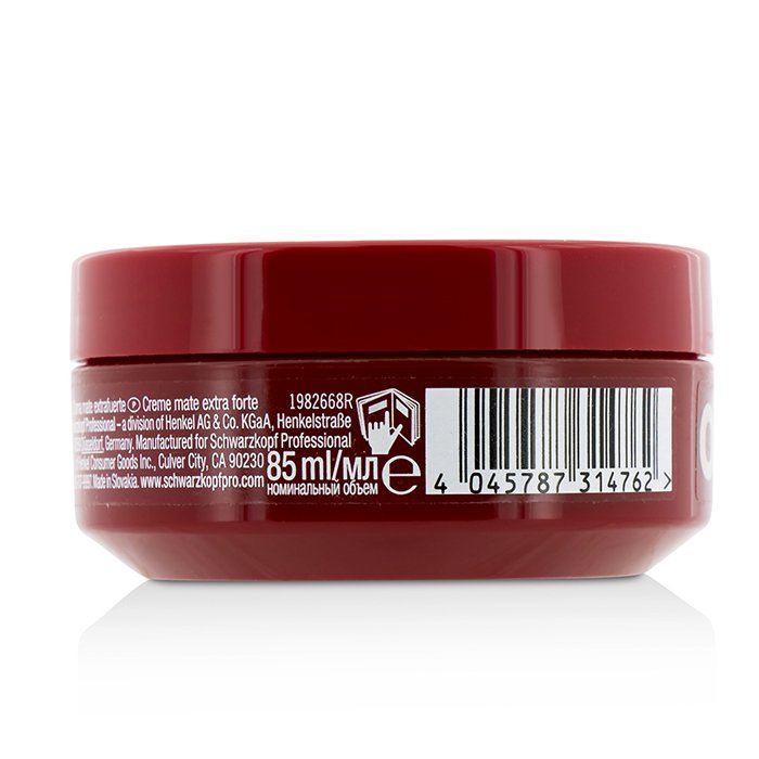 Schwarzkopf Osis+ Mighty Matte Ultra Strong Matte Cream - Ultra Strong (Exp. Date: 10/2019) 85ml/2.8ozProduct Thumbnail