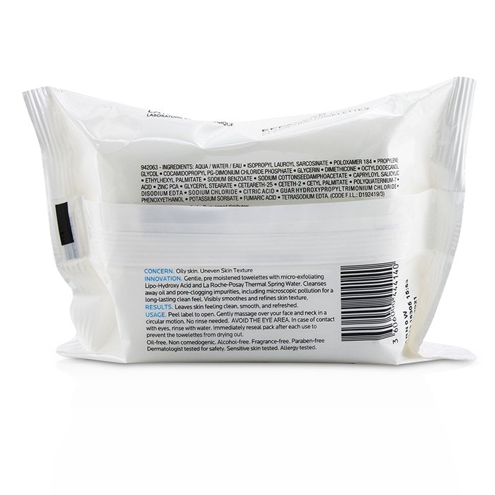 La Roche Posay Effaclar Clarifying Oil-Free Cleansing Towelettes 25wipesProduct Thumbnail