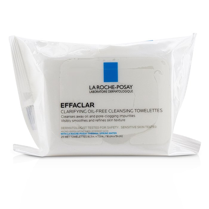 La Roche Posay Effaclar Clarifying Oil-Free Cleansing Towelettes 25wipesProduct Thumbnail