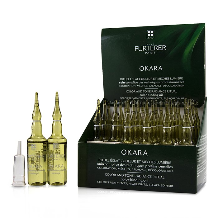 Rene Furterer Okara Color and Tone Radiance Ritual Color-Binding Oil (Color Treatments, Highlights, Bleached Hair) 24x10ml/0.33ozProduct Thumbnail
