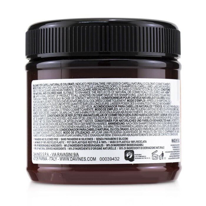 Davines Alchemic Conditioner - # Red (For Natural & Coloured Hair) 250ml/8.84ozProduct Thumbnail
