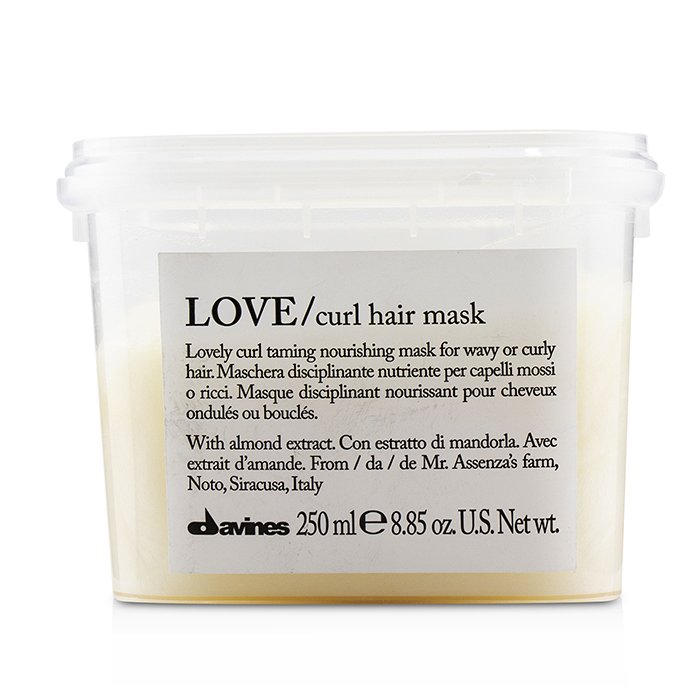 Davines Love Curl Hair Mask (Lovely Curl Taming Nourishing Mask For Wavy or Curly Hair) מסכה לשיער מתולתל 250ml/8.85ozProduct Thumbnail
