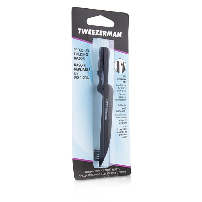 Tweezerman Precision Folding Brow Razor להב לגבות Picture ColorProduct Thumbnail