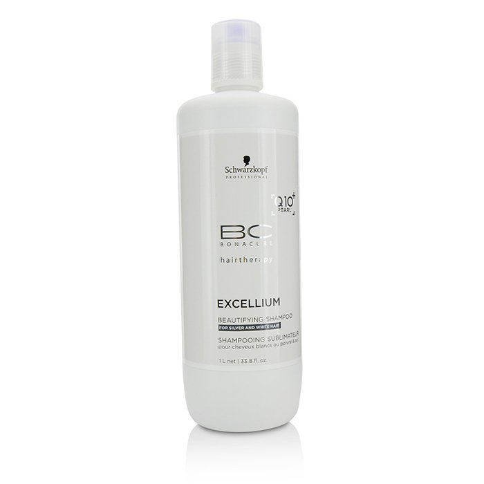 Schwarzkopf BC Excellium Q10+ Pearl Beautifying Shampoo - For Silver and White Hair (Exp. Date: 05/2019) 1000ml/33.8ozProduct Thumbnail