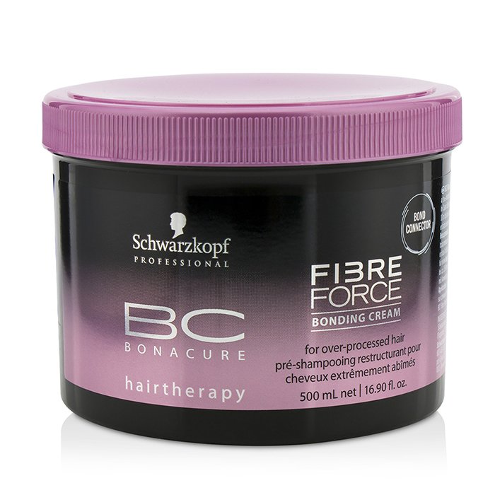 Schwarzkopf BC Bonacure Fibre Force Bonding Cream - For overbehandlet hår (Utløpsdato: 11/2019) 500ml/16.9ozProduct Thumbnail