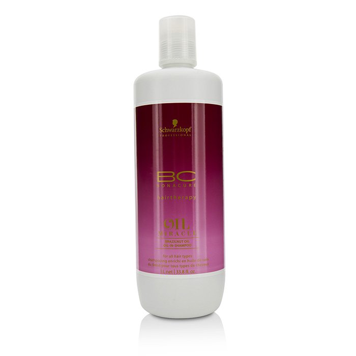 Schwarzkopf BC Oil Miracle Brazilnut Oil Oil-In-Shampoo - For alle hårtyper (Utløpsdato: 10/2019) 1000ml/33.8ozProduct Thumbnail