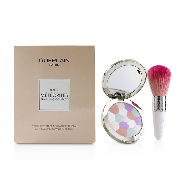 Guerlain Meteorites Travelling Compact Light Revealing Powder And Brush 2pcsProduct Thumbnail