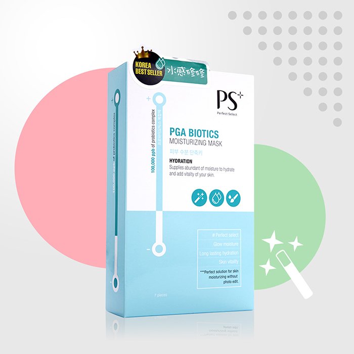 PS Perfect Select PGA Biotics Moisturizing Mask - Hydration 7pcsProduct Thumbnail