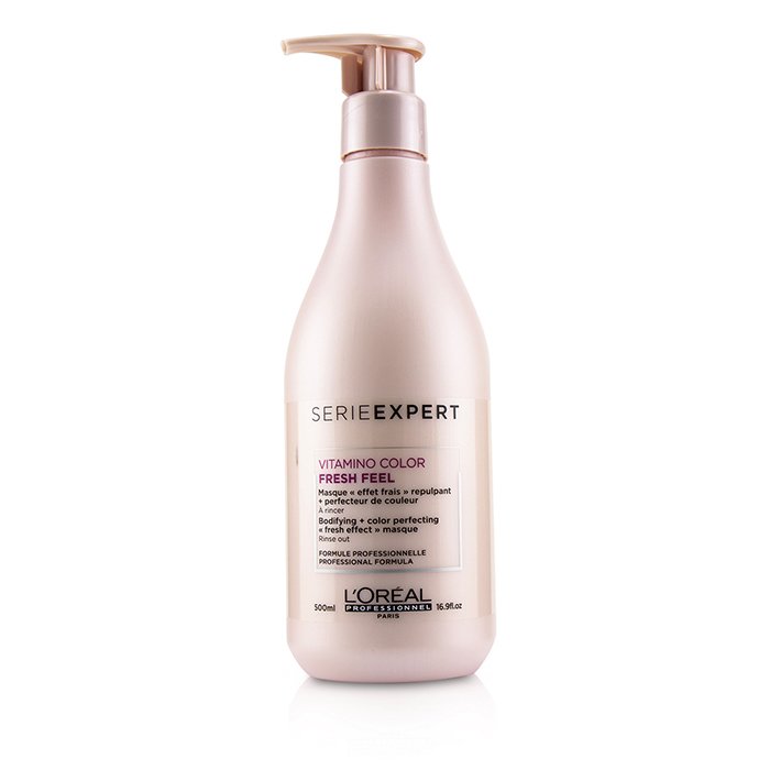 L'Oreal Professionnel Serie Expert - Vitamino Color Fresh Feel Bodifying + Color Perfecting Fresh Effect Masque 500ml/16.9ozProduct Thumbnail