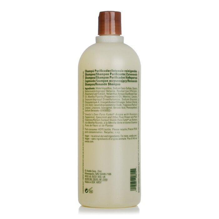 Aveda شامبو منقي بالنعناع وإكليل الجبل 1000ml/33.8ozProduct Thumbnail