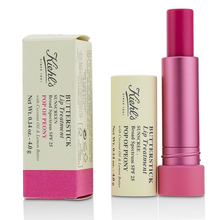 Kiehl's Butterstick Lip Treatment SPF25 - Pop Of Peony (Exp. Date 01/2020) 4g/0.14ozProduct Thumbnail