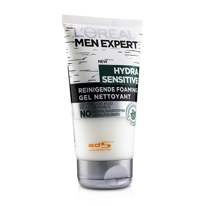 L'Oreal Men Expert Hydra Sensitive Очищающий Пенящийся Гель 150ml/5ozProduct Thumbnail