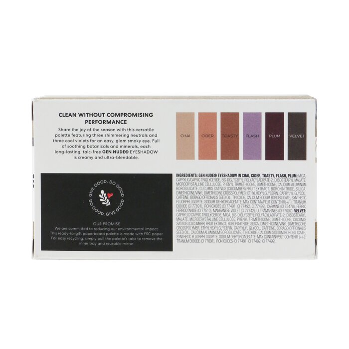 BareMinerals Joyful Color Gen Nude Eyeshadow Palette (6x Eyeshadow) 6.4g/0.23ozProduct Thumbnail